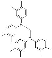 BIS[BIS(3,5-DIMETHYLPHENYL)PHOSPHINO]METHANE Structural