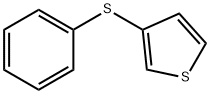 3-(PHENYLTHIO)THIOPHENE Structural