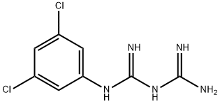 Imidodicarbonimidic diamide, N-(3,5-dichlorophenyl)- Structural