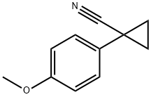 1-(4-METHOXY-PHENYL)-CYCLOPROPANECARBONITRILE Structural