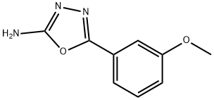 5-(3-METHOXYPHENYL)-1,3,4-OXADIAZOL-2-AMINE Structural