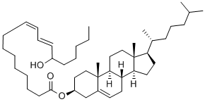 (+/-)-13-HYDROXY-9Z,11E-OCTADECADIENOIC ACID, CHOLESTERYL ESTER Structural