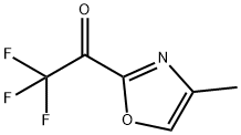 Ethanone, 2,2,2-trifluoro-1-(4-methyl-2-oxazolyl)- (9CI) Structural