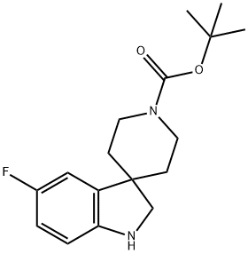 tert-butyl 5-fluorospiro[indoline-3,4'-piperidine]-1'-carboxylate