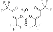 VANADIUM IV OXIDE BIS(HEXAFLUOROPENTANEDIONATE), MONOHYDRATE Structural