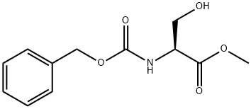 N-Cbz-L-serine methyl ester Structural