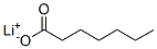 HEPTANOICACID,LITHIUMSALT Structural