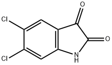 5,6-dichloro-1H-indole-2,3-dione Structural