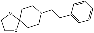 8-PHENETHYL-1,4-DIOXA-8-AZA-SPIRO[4.5]DECANE Structural