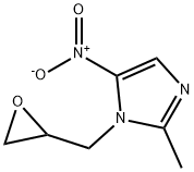 1-(2,3-EPOXYPROPYL)-2-METHYL-5-NITROIMIDAZOLE Structural