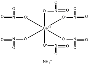 Ceric ammonium nitrate Structural Picture