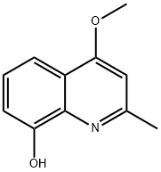 4-METHOXY-2-METHYLQUINOLIN-8-OL Structural