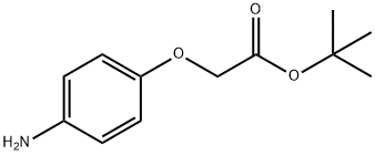 TERT-BUTYL (4-AMINOPHENOXY)ACETATE Structural