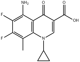 5-AMINO-1-CYCLOPROPYL-6,7-DIFLUORO-1,4-DIHYDRO-8-METHYL-4-OXO-3-QUINOLINECARBOCYLIC ACID