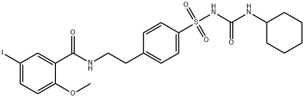 iodoglibenclamide Structural