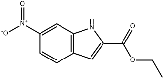 ETHYL 6-NITRO-1H-INDOLE-2-CARBOXYLATE Structural