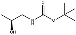 N-BOC-(S)-1-AMINO-2-PROPANOL Structural