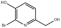 2-bromo-6-(hydroxymethyl)-3-pyridinol Structural