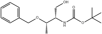 Boc-O-Benzyl-D-threoninol Structural