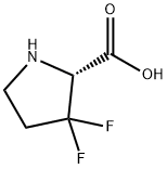 Proline, 3,3-difluoro- (9CI) Structural
