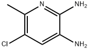 2,3-DIAMINO-5-CHLORO-6-PICOLINE Structural Picture