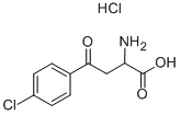 DL-2-AMINO-4-(4-CHLOROPHENYL)-4-OXOBUTANOIC ACID HCL Structural