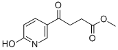 METHYL 4-(6-HYDROXY-3-PYRIDYL)-4-OXO- BUTYRATE Structural