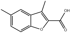 3,5-DIMETHYL-1-BENZOFURAN-2-CARBOXYLIC ACID Structural