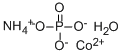 AMMONIUM COBALT(II) PHOSPHATE MONOHYDRATE Structural