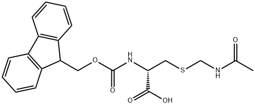 FMOC-D-CYS(ACM)-OH Structural