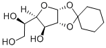 1,2-O-CYCLOHEXYLIDENE-ALPHA-D-GLUCOFURANOSE Structural