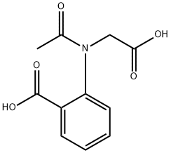 2-(ACETYL-CARBOXYMETHYL-AMINO)-BENZOIC ACID