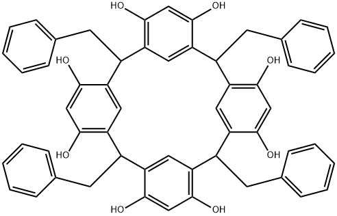 C-BENZYLCALIX[4!RESORCINARENE Structural