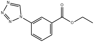 Ethyl 3-(1H-tetrazol-1-yl)benzoate Structural