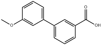 3'-METHOXY-BIPHENYL-3-CARBOXYLIC ACID Structural