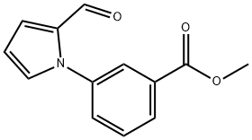 3-(2-FORMYL-1H-PYRROL-1-YL)-BENZOIC ACID METHYL ESTER Structural