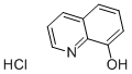 8-HYDROXYQUINOLINE HYDROCHLORIDE Structural