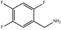 2,4,5-TRIFLUOROBENZYL AMINE Structural