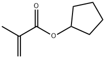 CYCLOPENTYL METHACRYLATE Structural