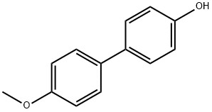 4-HYDROXY-4'-METHOXYBIPHENYL Structural