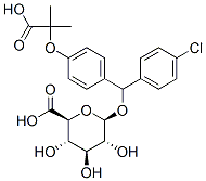 Fenirofibrate O-b-D-Glucuronide Structural
