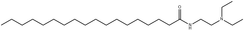 N-[2-(DIETHYLAMINO)ETHYL]STEARAMIDE Structural