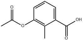 3-Acetoxy-o-toluic acid Structural