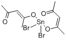 TIN(IV) BIS(ACETYLACETONATE) DIBROMIDE Structural