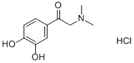 ALPHA-DIMETHYLAMINO-3',4'-DIHYDROXYACETOPHENONE HYDROCHLORIDE Structural