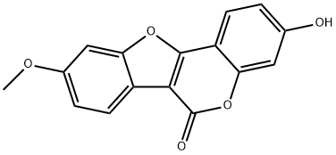3-HYDROXY-9-METHOXYCOUMESTAN Structural
