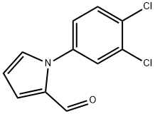 1-(3,4-DICHLOROPHENYL)-1H-PYRROLE-2-CARBALDEHYDE Structural