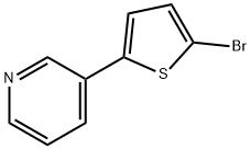 3-(5-BROMO-2-THIENYL)PYRIDINE Structural