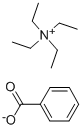 TETRAETHYLAMMONIUM BENZOATE Structural