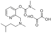 2-((Isopentylmethylamino)methyl)-3-pyridinol dimethylcarbamate oxalate Structural